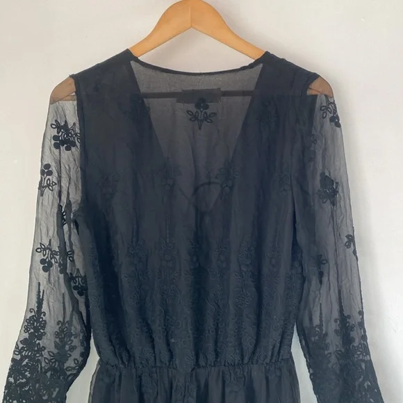 Zimmermann 1 (S) Lucia Silk Embroidered Romper - Picture 10 of 14